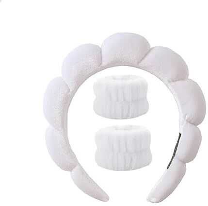 BADALO Cuffie antirumore calde in lana Cuffie antirumore for fascia invernale (Color : AC-White)