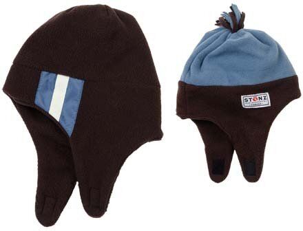 Stonz Cappello Reversibile, Marrone/Brown & Denim, S