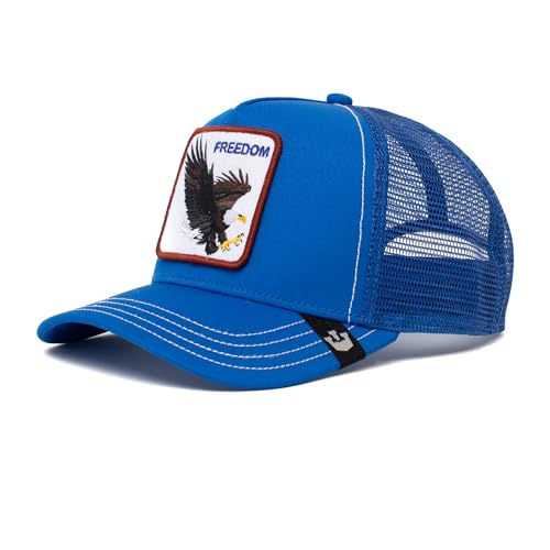 Goorin Bros. The Freedom Eagle Adler Blue A-Frame Adjustable Trucker cap One-Size