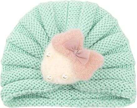 BINGDONGA Cappello a cilindro for fascia in lana for bambini for caldo autunno e fascia for capelli in inverno Fascia for capelli in fragola tinta unita Fascia for capelli in fragola tinta unita FLw223 forcina