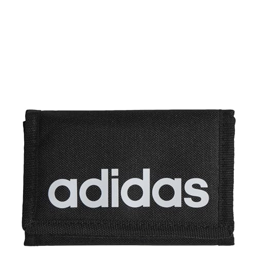 Adidas Essentials Wallet, Unisex-Adulto, Black/White, 1 Plus