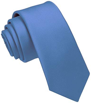 JEMYGINS Cravatta Uomo Multicolore Sottile 6CM Azzurro