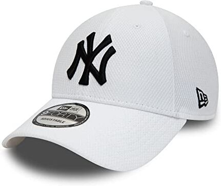 New Era York Yankees cap Weiß Diamond Era MLB Baseball verstellbar NY-Logo One-Size