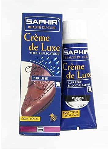 Saphir Cerage Crema di lusso applicatore verde scuro, 75 ml