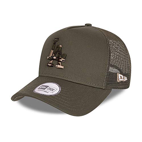 New Era Los Angeles Dodgers Camouflage Infill A-Frame Adjustable Trucker cap One-Size