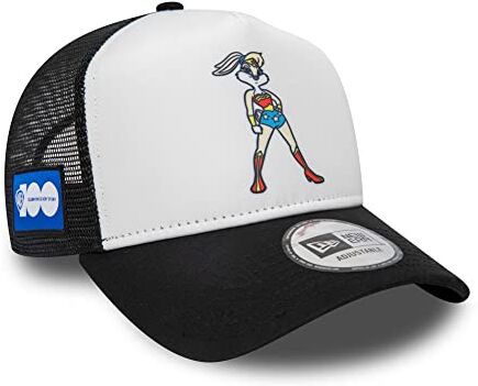 New Era Looney Tunes Truckerkappe Lola Bunny Wonder Woman WB verstellbar Cap A-Frame Snapback weiß schwarz One-Size