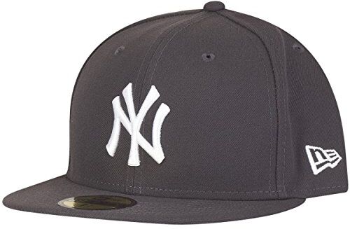 New Era York Yankees 59fifty cap MLB Basic Graphite/White 8-64cm