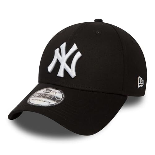 New Era 39 Thirty Classic Yankees, Berretto da donna, Multicolore (Black/White), M/L