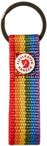 FJALLRAVEN Kånken Rainbow Keyring, Portafogli E Borse Piccole Unisex Adulto, Viola (Modello Arcobaleno), Taglia unica