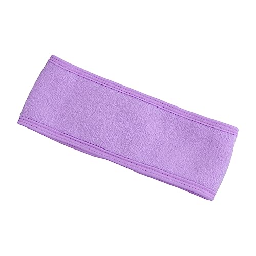 Ipetboom 3 Pz pochette trucchi cura della pelle per copricapo sciarpa Mancare Viola,porpora