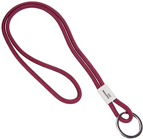 Copenhagen Design Pantone Key Chain L Portachiavi Lungo, Nylon, Melanzana, 229 C