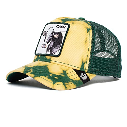 Goorin Bros. Acid Cow Cash Green Yellow Trucker Cap One-Size