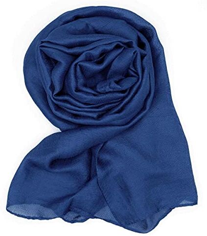 Colours & Beauty Coprispalle Donna Elegante Cerimonia Blu Jeans   Stola   Foulard   Sciarpa Estiva   Scialle