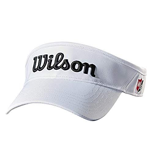 Wilson Staff,  Visiera Curva, Regolabile, Unisex, Poliestere, Bianco