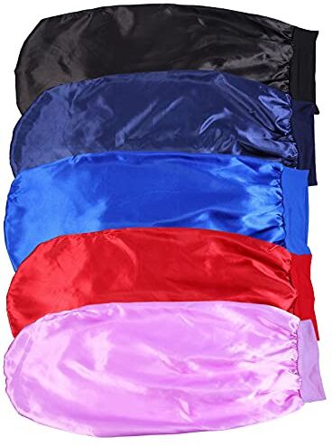 Healvian 15 Pz berretto notte in raso berretti notte elastici berretto notte in seta silk cap bandana cuffia per dormire berretti notte donna berretti per dormire fiancata