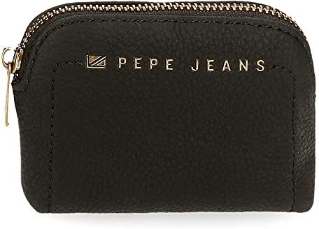 Pepe Jeans Borsa  Diane Nera 12x8x2 cm Pelle sintetica