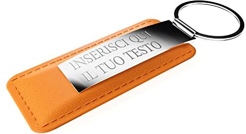 VENEZIANO Portachiavi personalizzato uomo donna portachiavi personalizzabile per auto , casa ideale per regalo , lavoro e uso quotidiano 100% Made in Italy