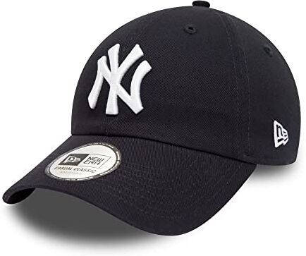 New Era York Yankees MLB League Essential Navy 9Twenty Casual Classics cap One-Size