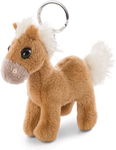 NICI - Portachiavi Pony Lotenzo 10cm, Colore Marrone,