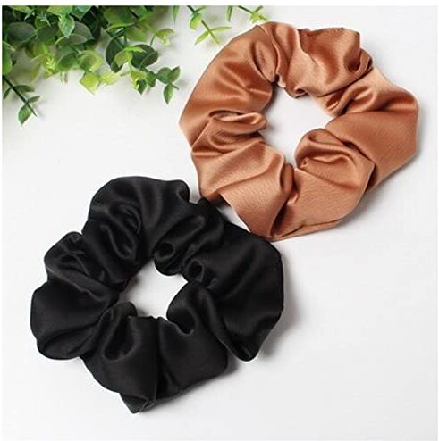 GERRIT Cerchietto Per Capelli Donna 2pcs / lot strisce e punti elaschi scruties hairband capelli corda cravatta moda stipe for le donne ragazze Fascia Per Capelli (Color : B8)