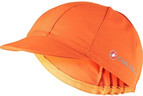 CASTELLI Endurance cap Uomo Berretto Brilliant Orange/Dark Steel BL Uni