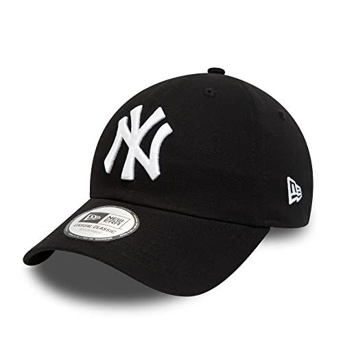 New Era York Yankees MLB League Essential Black 9Twenty Casual Classics cap One-Size