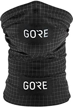 GORE WEAR Scaldacollo unisex Grid, Taglia unica, Nero/Grigio antracite