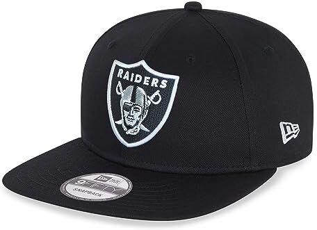 New Era Las Vegas Raiders NFL Essentials Black 9Fifty Snapback cap M L