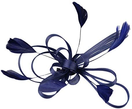 YWSTYllelty Fascia Sportiva Capelli on Party Headband a Flower Fascinators Ribbons Feathers Headwear Hat Mesh Tea Headband Cerchietto Bambina 8 Anni