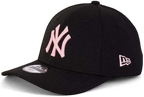 New Era New York Yankees MLB League Essential Black Gold 9Forty Cappellino per bambini, New York Yankees 03black, 54-56