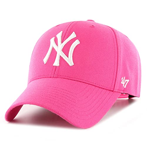 47 Brand Berretto con visiera Snapback, MVP New York Yankees, colore: Rosa