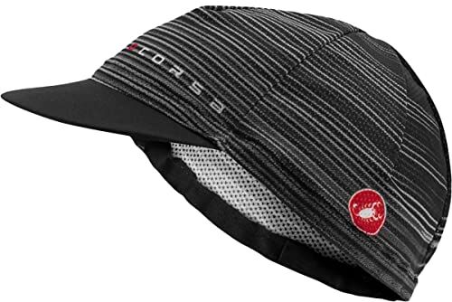 CASTELLI Rosso Corsa cap Light Black Berretto Uni