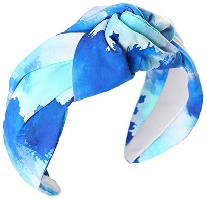 PiurUf Fascia Per Capelli Plain Wide-Greadband Headband Knuckle Mezzo annodato Hairbands Capannoni Turban Donne Girls Accessori for capelli Accessori Hair Hoop Moda Fascia Per Capelli Donna (Size : 0579D)