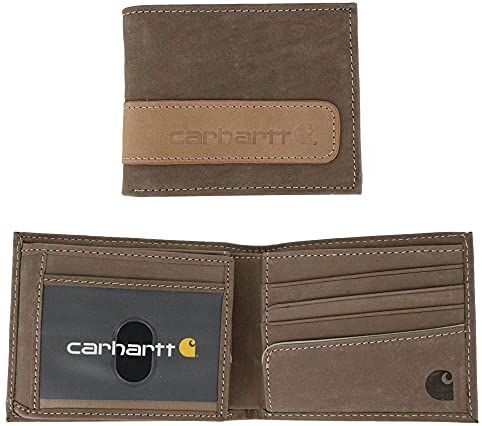 Carhartt , 61-2204, Bicolore portafoglio Ala borsa del portafoglio 61-2204BRN, marrone