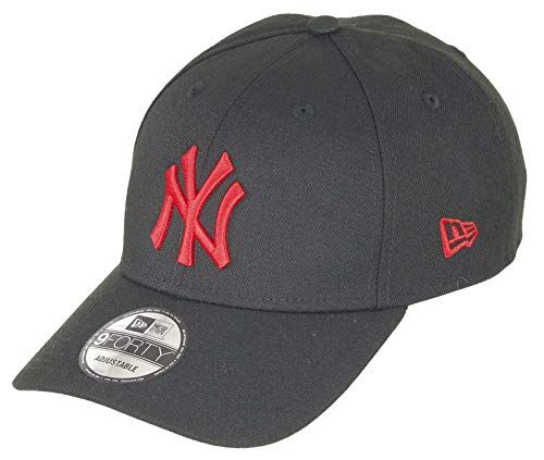 New Era York Yankees 9forty Adjustable Snapback cap MLB Essential Black/Red One-Size