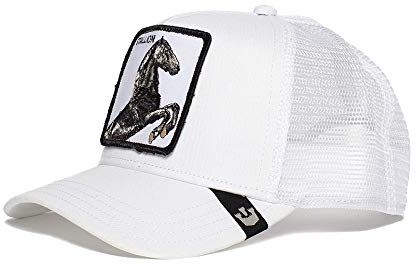 Goorin Bros. The Stallion Hengst White A-Frame Adjustable Trucker Cap One-Size