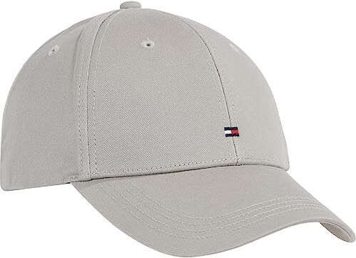 Tommy Hilfiger Cappellino Uomo Classic BB Cappellino da Baseball, Grigio (Drizzle Grey), Taglia Unica