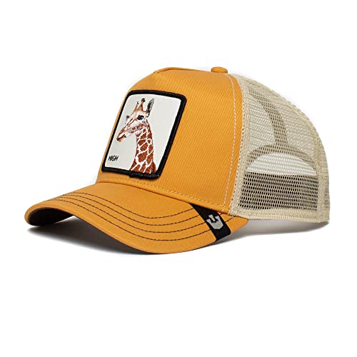 Goorin Bros. So High Giraffe Yellow A-Frame Adjustable Trucker cap One-Size