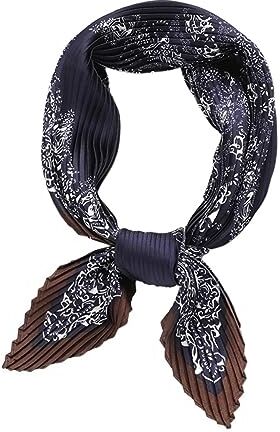 ERICAT Sciarpa fascia for capelli di lusso Fasce for capelli da donna Fasce for capelli Bandana da donna in seta Accessori for sciarpe (Color : FY67-2)