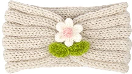 Trjgtas Fiore 21 Fascia for bambini Lana di colore e inverno for fascia calda Solido autunno Hairband Top Hairband Large Soft Hair Ties (Color : F, Size : Einheitsgr��e)