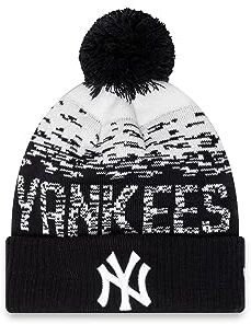 New Era York Yankees MLB Navy White Sport Beanie One-Size