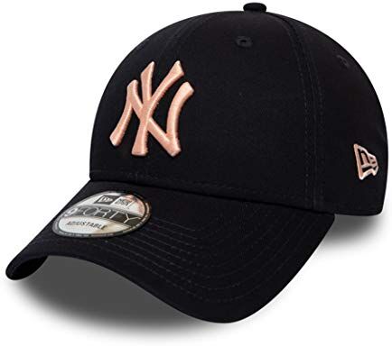 New Era York Yankees MLB cap Verstellbar Baseball 9forty Damen Blau Rosa One-Size