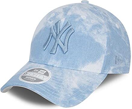 New Era York Yankees MLB cap Basecap Kappe Baseball Damen Frau Denim Blau One-Size