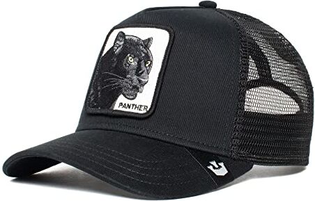 Goorin Bros. The Panther Black A-Frame Adjustable Trucker Cap One-Size