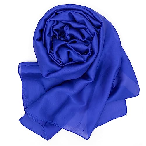 Colours & Beauty Coprispalle Donna Elegante Cerimonia Blu Elettrico   Stola Donna Cerimonia   Foulard Donna   Sciarpa Donna Estiva   Coprispalle Estivo   Scialle Donna Elegante cerimonia