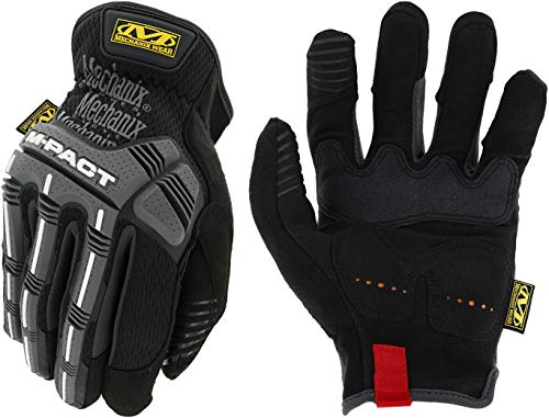 Mechanix Wear Set Guanti, Nero/Grigio, L