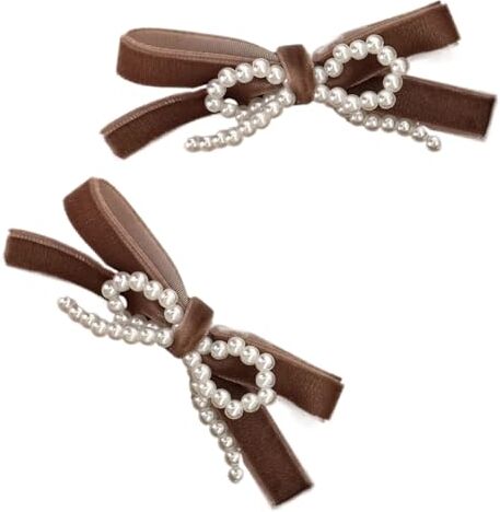 BAYORE Dolce Balletto Velluti Bowknot Clip per capelli Pigro Tornante Anatra Fermagli per capelli Barrettes per le donne Frangia laterale Strumento di styling dei capelli Elegante Fermaglio per capelli