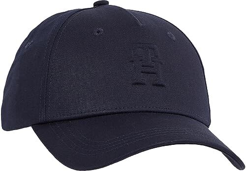 Tommy Hilfiger Cappellino Donna Iconic Cappellino da Baseball, Multicolore (Space Blue), Taglia Unica