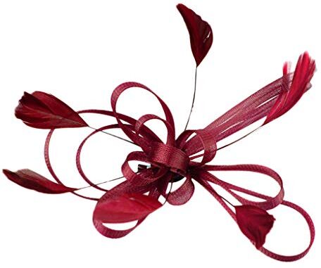 YWSTYllelty Fascia Sportiva Capelli on Party Headband a Flower Fascinators Ribbons Feathers Headwear Hat Mesh Tea Headband Cerchietto Bambina 8 Anni