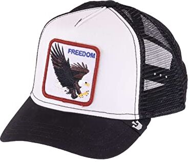 Goorin Bros. , cappellino bianco, con aquila e scritta Freedom bianco Taglia unica